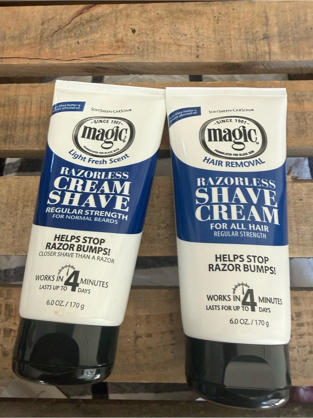 2- Magic Razorless Shave Cream – Regular Strength